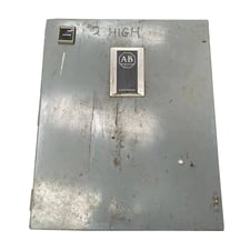 100 HP Allen-Bradley Motor Starter, BUL 746, Size 4, 480 Volts