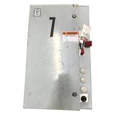 Westinghouse, Motor Starter, 100 HP, 460 Volts, 60 Hz, 3 phase
