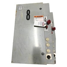 Westinghouse, Nema Size 3, Motor Starter, 50 HP, 90 Amps, 460 Volts, 3 phase, 60 Hz