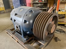 200 HP 880 RPM General Electric, Frame 6335, Drip-Proof Ball Bearing, 440 Volts