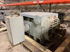 400 HP 1800 RPM General Electric, Frame 509LL, Drip-Proof Ball Bearing, 4160 Volts