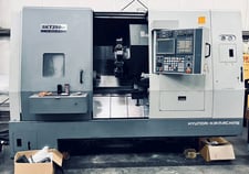 Hyundai Kia #SKT250SY, Fanuc 18iTB, 30 HP main, 10 HP sub, 3" bar, Y-Axis, live tools, parts catcher, tool