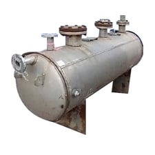 155 gallon RT Welding Co, Single Shell Tank, 40 psig max working pressure