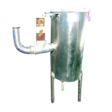 10 gallon Single Shell Tank, 11" diameter x 23" H inside tank, (3) 12" legs
