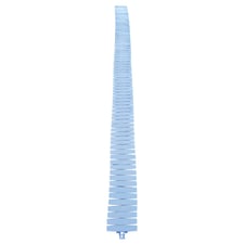 6" wide x 250' long, Plastic Conveyor Belt, (25) belt sections