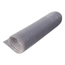 42" wide x 23' long, Stainless Steel Honeycomb Flat Wire Conveyor Belt, 0.045" thick Wire, 0.118" diameter Rod