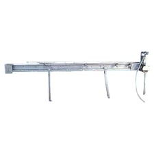 20 Plus, Table Top Conveyor with Adjustable Legs, 0.5 HP, 4-1/2" chain, 6" legs, 33-1/2" infeed/outfeed