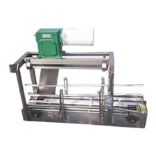 6.25" wide, SECO, Conveyor, 1.5 HP, (1) 7" diameter x 3-1/4" width sprockets w/ 1-1/2" tooth pitch & (1) 6"