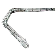 2.5" wide x 258" long, Stainless Steel Table Top Conveyor, w/ 6 removable pieces