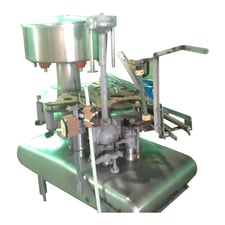 #AG62, 6-Head Rotary Filler, 0.5 HP, (6) 1-1/4" diameter nozzles fills 8-1/2" max H bottle, 3-1/2" width x