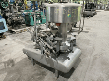 #AG62, 6-Head Rotary Filler, 0.5 HP, (6) 1-1/4" diameter nozzles fills 8-1/2" max H bottle, 3-1/2" width x