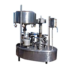Crown Cork and Seal Co. #CEMAC14-A-K-ED, Seven Head Bottle Filler, 3 HP, 7-3/4" center & 8" offset opening