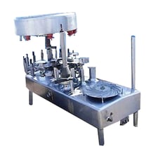 Stainless Steel 15-Valve Rotary Filler, 1-1/8" diameter Valve, 37 gallon Tank, Fills 1 gallon or smaller