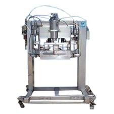 Hinds Bock Corporation #18P-01, 18-Slot Dosing Filler, 1 oz filler capacity, 1/8" diameter Valve, 1/2 gallon