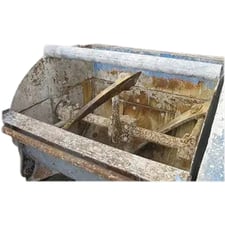 Columbia Machine (Canada) LTD. # 450-3-1-5, Mixer, 3'11-1/2" mixing auger length, 4" pulley driver, 5 HP, S/N