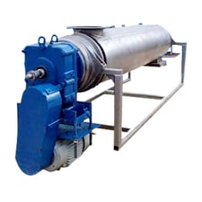 Strong Scott Turbulizer Jacketed Paddle Blender, 10 HP, 1 ft. 3-1/2 in. diameter x 6 ft. 10 in. L inside