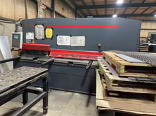 1/2" x 10.2' JMT Durma #SBT-3013, hydraulic power squaring shear, 39.37" front operated power back gauge, 39