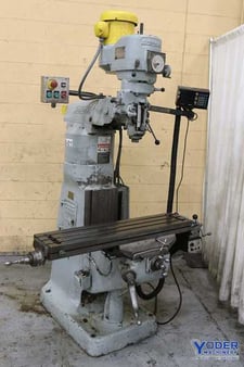 Bridgeport #Series-I, vertical knee mill, 9" x42" table, 2 HP, Sony 2-Axis digital read out, R-8, #70645