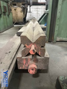 240" L, Pacific, 3-way press brake die, 5-1/4" die width, 5-1/4" die height, 1/2" tang, #75993