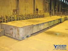 B & K rollformer base, 225" x 88" x 27" H, #59897