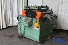 24" x .105" Egan #S27824-0, stock straightener, 25-1/2" roll width, 3" roll diameter, 7 rolls, #64349