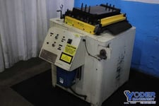 25" 7-Roll straightener, 2" roll diameter, entry & exit rolls, variable speed, #75687