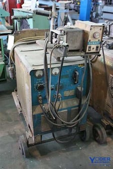 Hobart #RC-250, 250 amps, 230/460 V., Hobart #27 4 roll feeder, gun, #52799