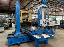 4" Giddings & Lewis #340T, table type horizontal boring mill, 48" x96" T-slotted table, #50 spindle w/PDB