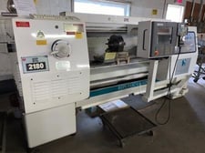 Republic-Lagun #2180 CNC, 21" swing, 12" chuck, 80" length, 2000 RPM, 2002