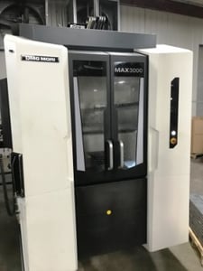 DMG Mori #Max-3000, M730UM Control, 15.7" X, 10.6" Y, 11" Z, 15000 RPM, 27 automatic tool changer, APC, 2016