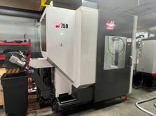 Haas #UMC-750, 30" X, 20" Y, 20" Z, 12000 RPM, 40 automatic tool changer, coolant thru spindle, Renishaw