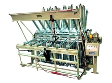 Quick #20-Section-Heavy-Duty-P, Pneumatic Clamp Carrier, 10-section, (180) clamps, 44" opening, 3.5" H x