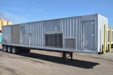 600 KW Cummins #T4F, generator, enclosure mounted on trailer, 277/480 Volts, 2022, #089874