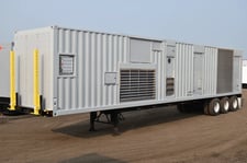 600 KW Cummins #T4F, generator, enclosure mounted on trailer, 277/480 Volts, 2022, #089874