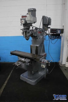 Bridgeport #Series-I, vertical mill, 9" x42" table, 1.5 HP, Dynamic Research 2-Axis digital read out, #76181