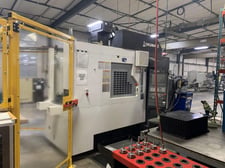 Okuma #MF-46VA, CNC vertical machining center, Pallet Changing, 35000 RPM, Hydraulic Fixture, Robotic