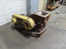 American Pulverizer Co. #L, hammermill, 4 swinging hammers, 11" x9.25" feed throat, 5 HP