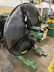 3000 lb. Perfecto #RS3-12B, non-motorized coil reel, 12" wide, 15.5"-20.5" ID, 60" outside dimensions, #29128