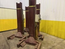 16000 lb. Advantage #ALS-1-16, heavy duty mobile column lift jacks, (4 available)