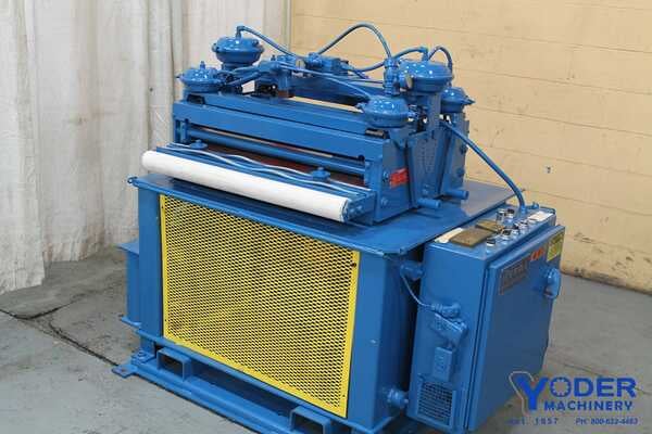 30" x .054" Regal #250-CSF-30, 9-roll stock straightener, 9 rolls, 2-1/2" roll diameter, #61589