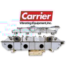 Carrier Vibrating Equipment, Inc. #QAD-3-2460S, Fluidized Bed Dryer, 3 HP, 800 RPM, 24" width x 20' 6" L