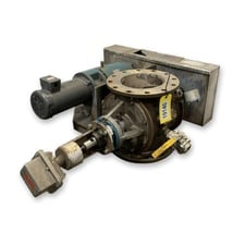 10" Flotronics, Stainless Steel Rotary Airlock Feeder Valve, 3 HP, 16.5" line H, 230/460 V, 22.7 RPM
