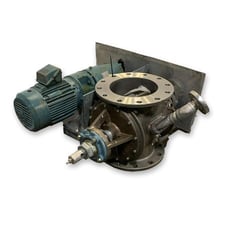 10" Flotronics, Stainless Steel Rotary Airlock Feeder Valve, 3 HP, 16.5" line H, 230/460 V