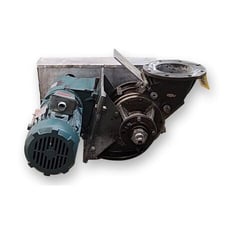 8" Flo-tronics, Side Entry Stainless Steel Offset Rotary Feeder Airlock, 3 HP, 19" line H, 230/460 V, 45 RPM