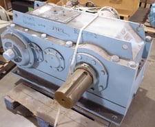 250 HP @ 1750 RPM, Falk #445A3-AB, 57 RPM out, enclosed, 30.24:1 ratio, rebuilt, 1988