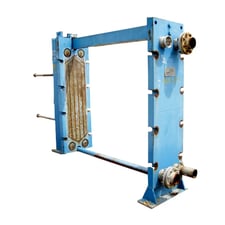 APV Crepaco #R55-B, plate frame heat exchanger, serial #24201-1