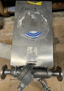 Micro Motion #DS100S128, 1" Mass Flow Senor, -240 to 204 C, 2250/230 psig