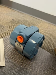 Rosemount #444RL2U1A1E5, Temperature Transmitter, 70/210 C span, 0 to 210 C cal.