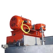 7.5 HP Pro-Quip #7Z-FX-10, Agitator Drive, 460 V, 1180 RPM, 122 RPM final, 9.67 ratio,