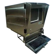 MIC, Modular Industrial Computer, 25" L x 18" H computer screen